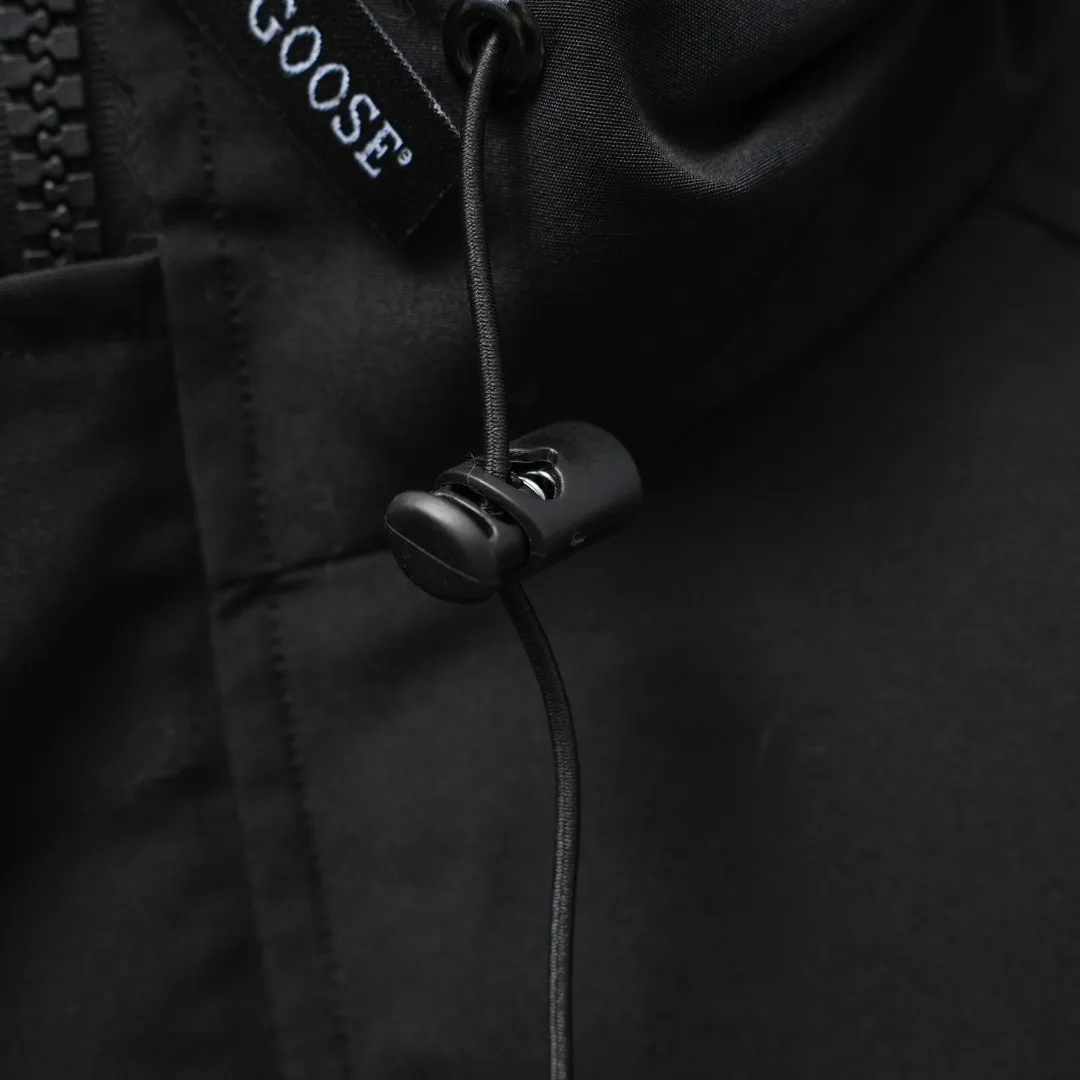 P720 CANADA GOOSE丨Canada Goose 01 Pilot Hooded Down Jacket Color: Black Size: XS-XXL